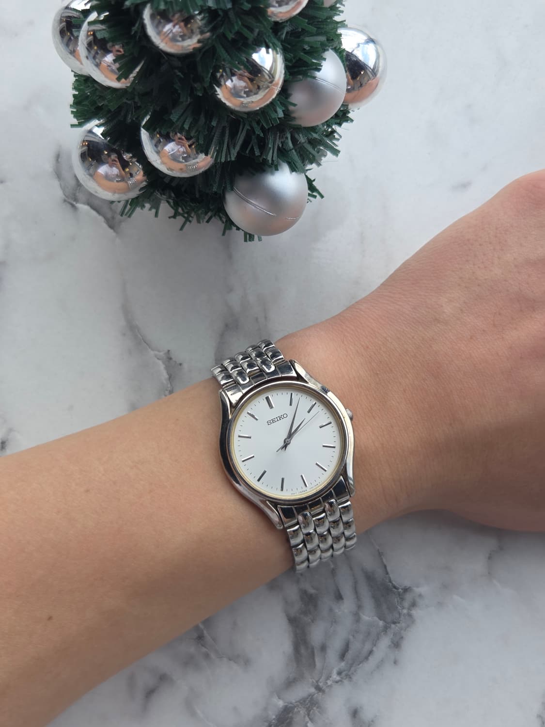 [희귀]90s 클레식 빈티지 세이코 드레스워치 V701-7A20 슬림 상품이미지2