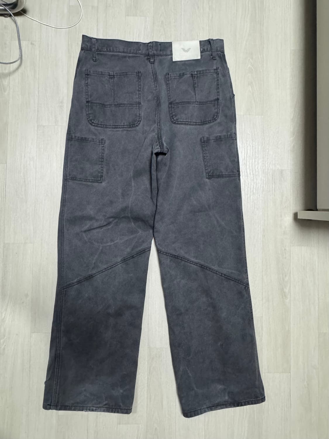  UNDERGROUND CUT OUT PANTS BLACK OIL 상품이미지3