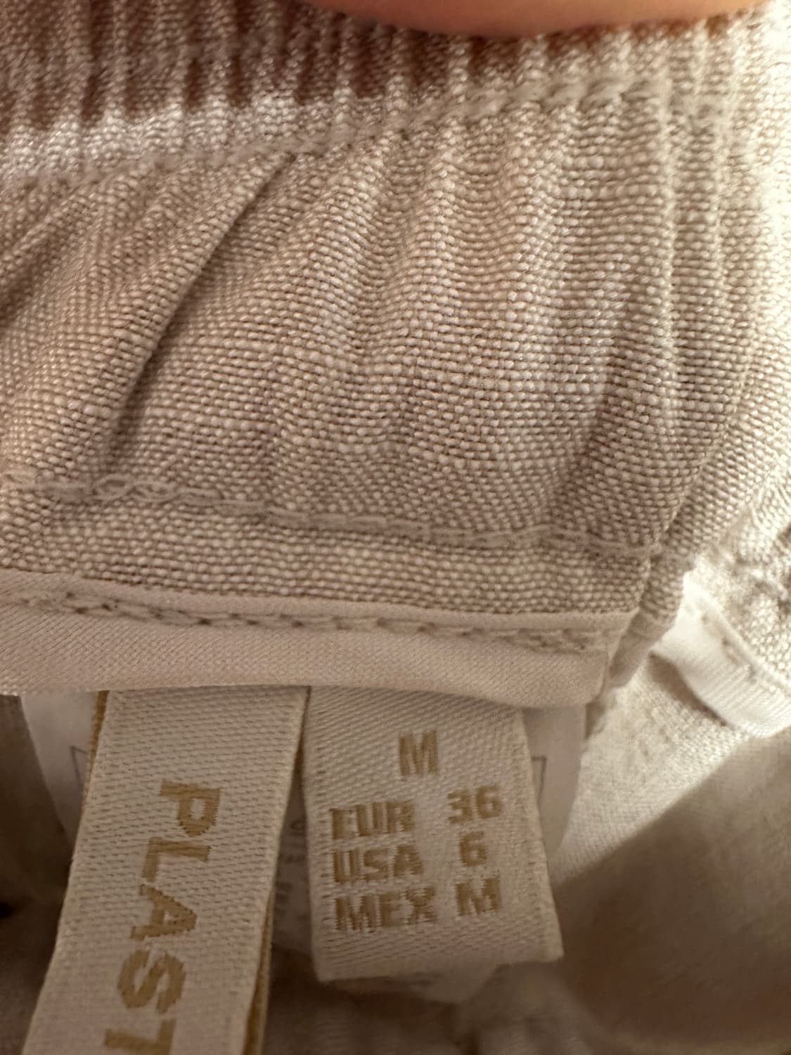 플라스틱 아일랜드 밴딩 팬츠 free   상품이미지6