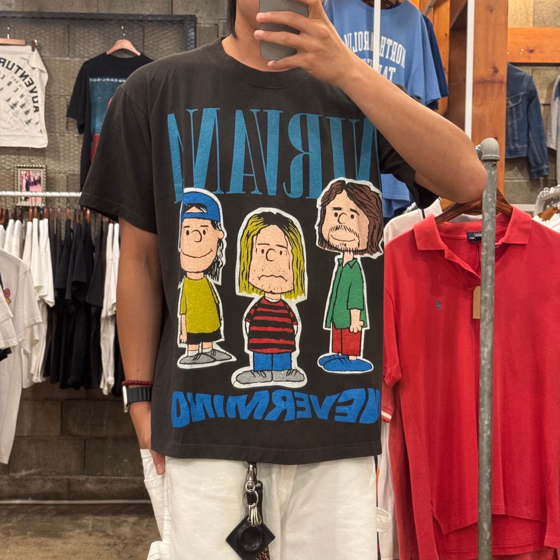 NIRVANA NEVERMIND 너바나 네버마인드 티셔츠 (L/XL) 상품이미지2
