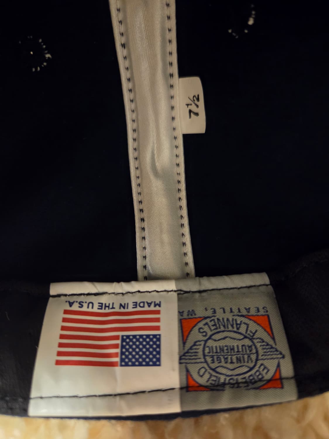 이벳필드플라넬 usa 울 햇 모자 상품이미지3