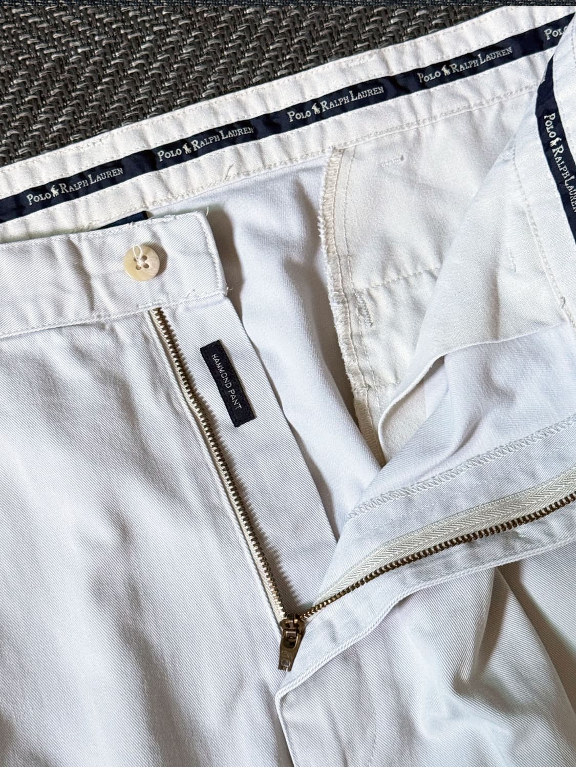 (36) 90s 폴로 랄프로렌 HAMMOND 더블 플리츠 치노팬츠 상품이미지3