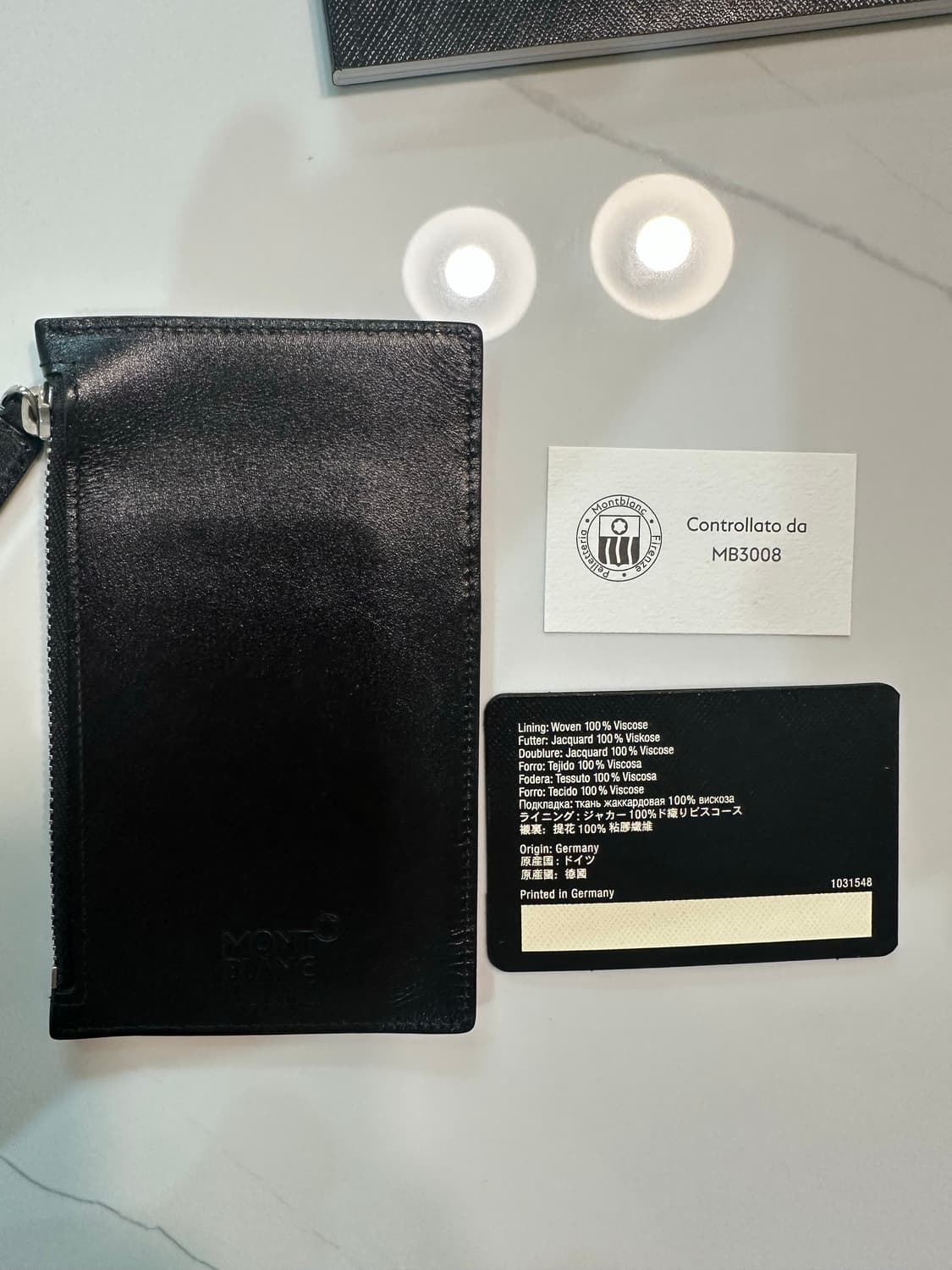 몽블랑 마이스터스튁 카드지갑 블랙 풀세트 상품이미지2