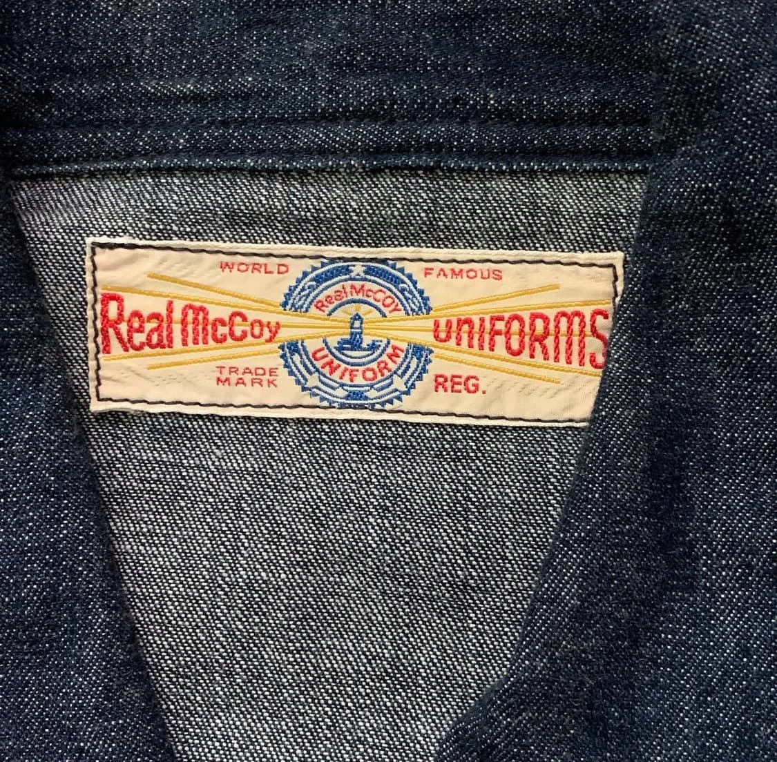 리얼맥코이 데님 숄컬러 유틸리티 자켓 38 L 상품이미지3