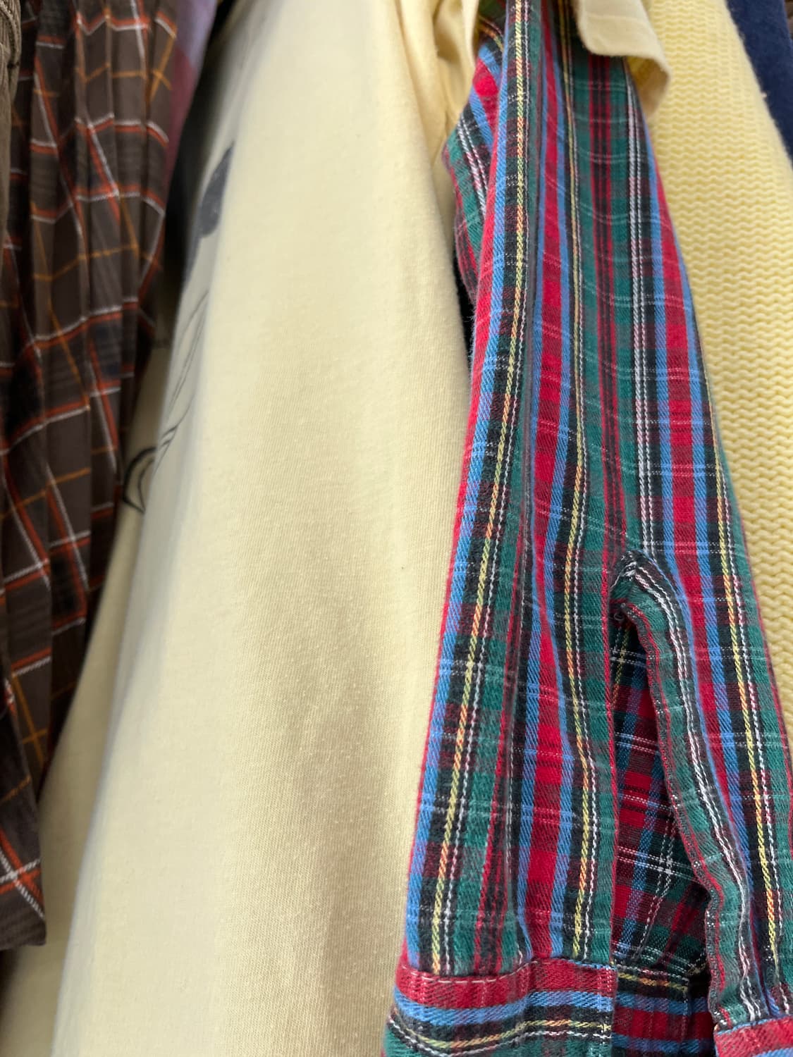 빈티지 미키 체크셔츠 세트 상품이미지7