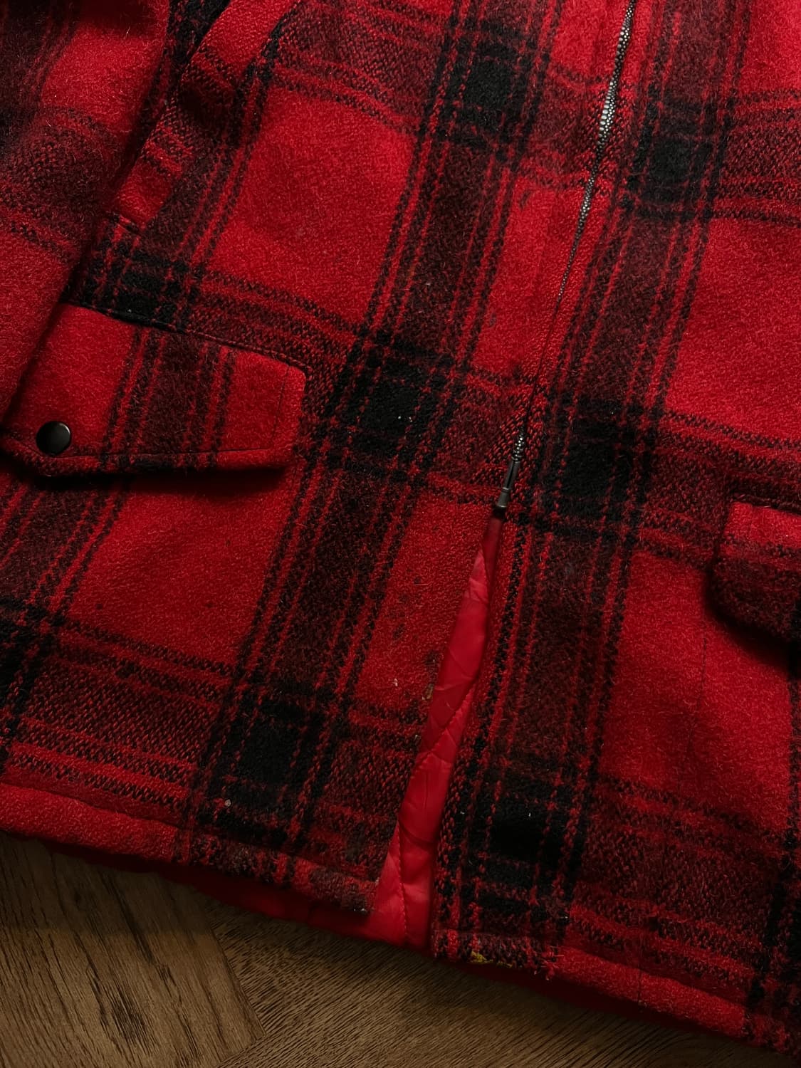 [L]60's J.C PENNEY 매키노 울 헌팅자켓 상품이미지5