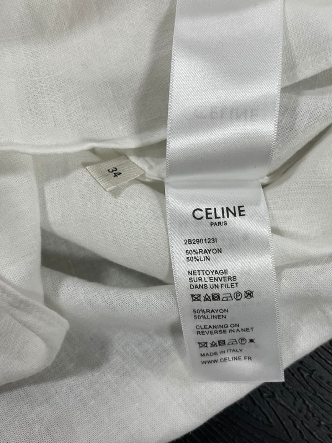 셀린느 블라우스 34 상품이미지4