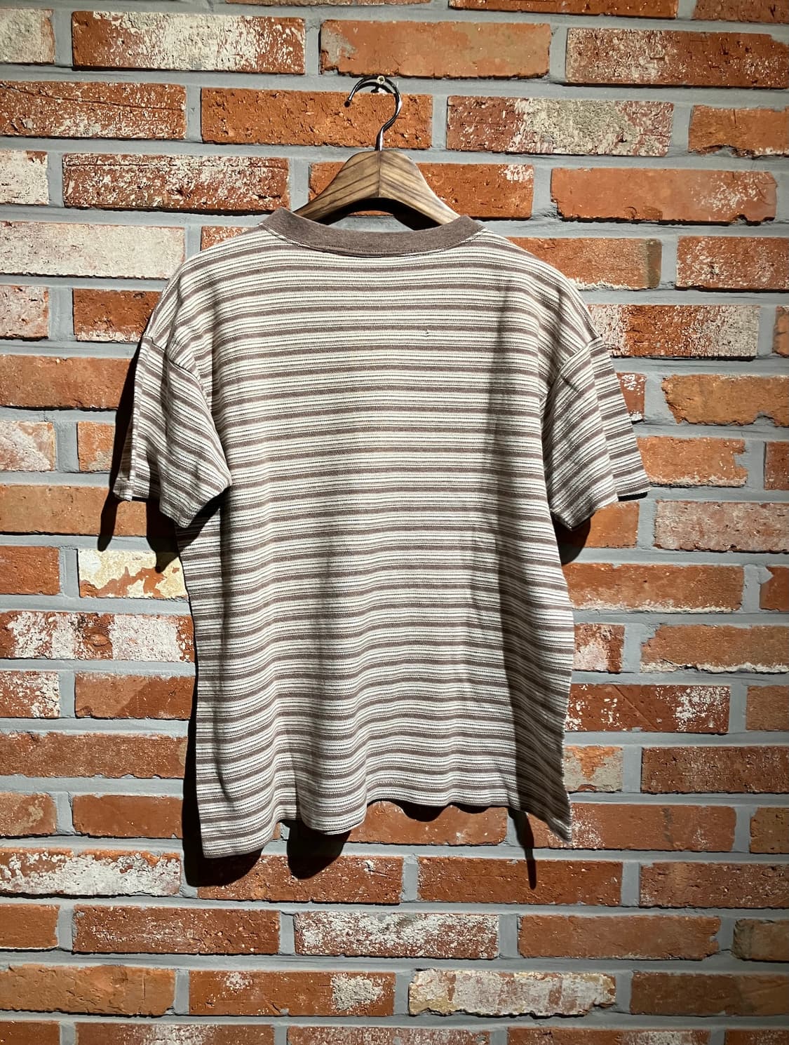 90s USA 빈티지 문아이즈 스트라이프 반팔 티셔츠 상품이미지6