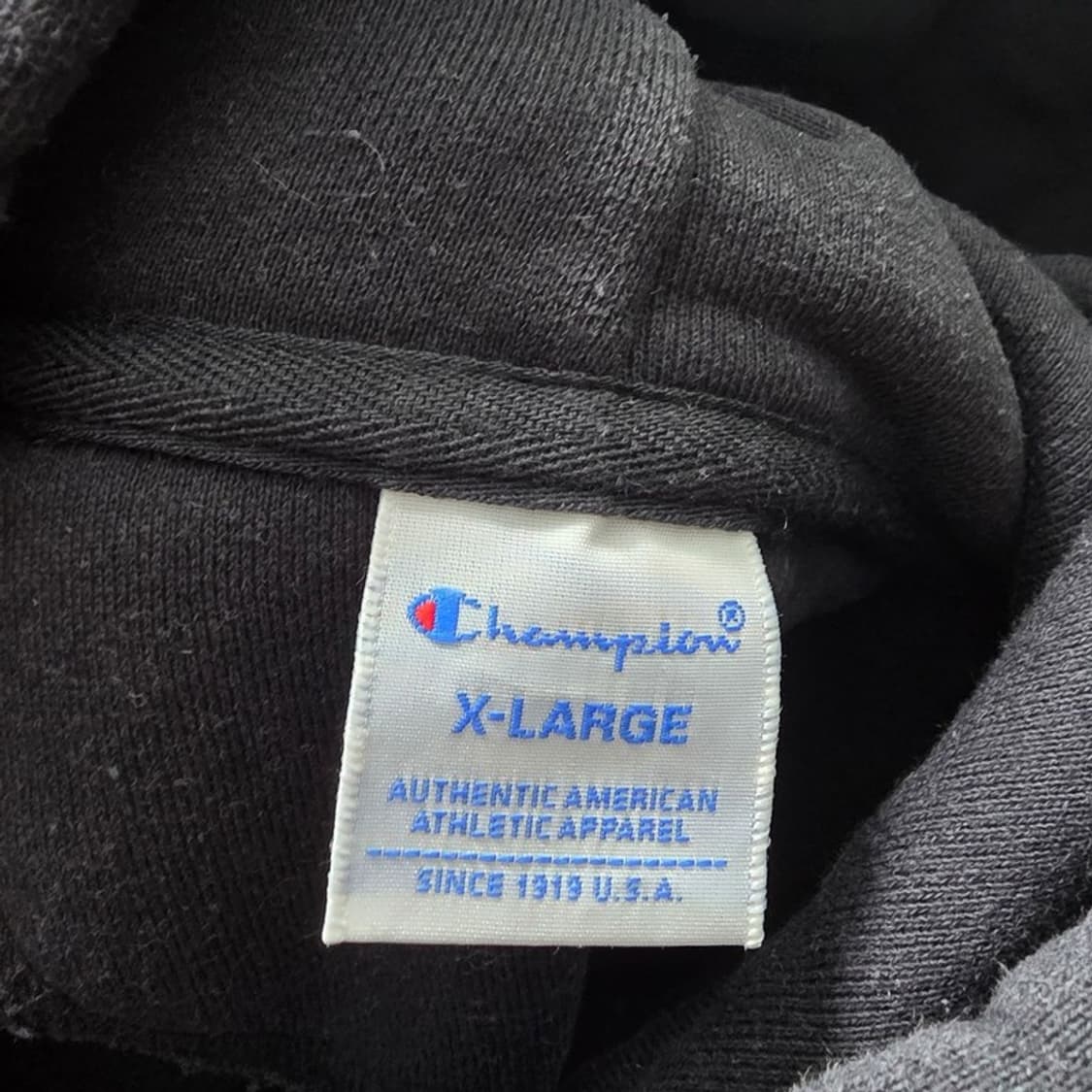 챔피언 재팬라인 빅 C로고 후드티 블랙 XL 상품이미지5