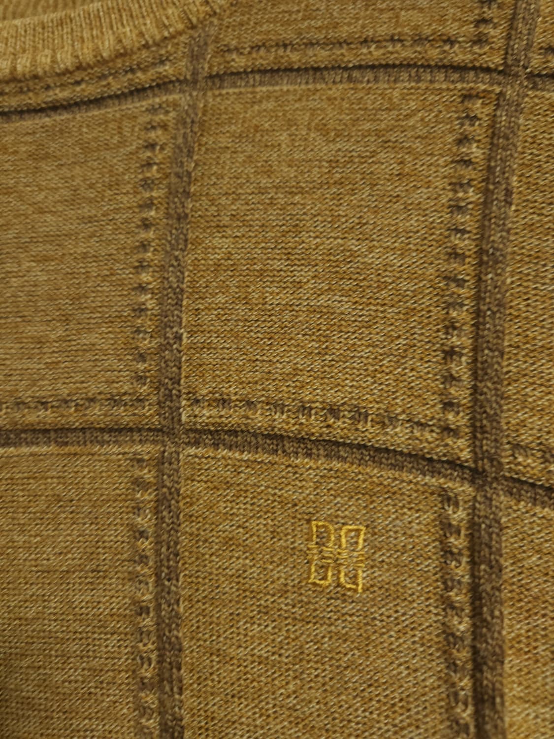 닥스 체크패턴 니트, L 상품이미지2