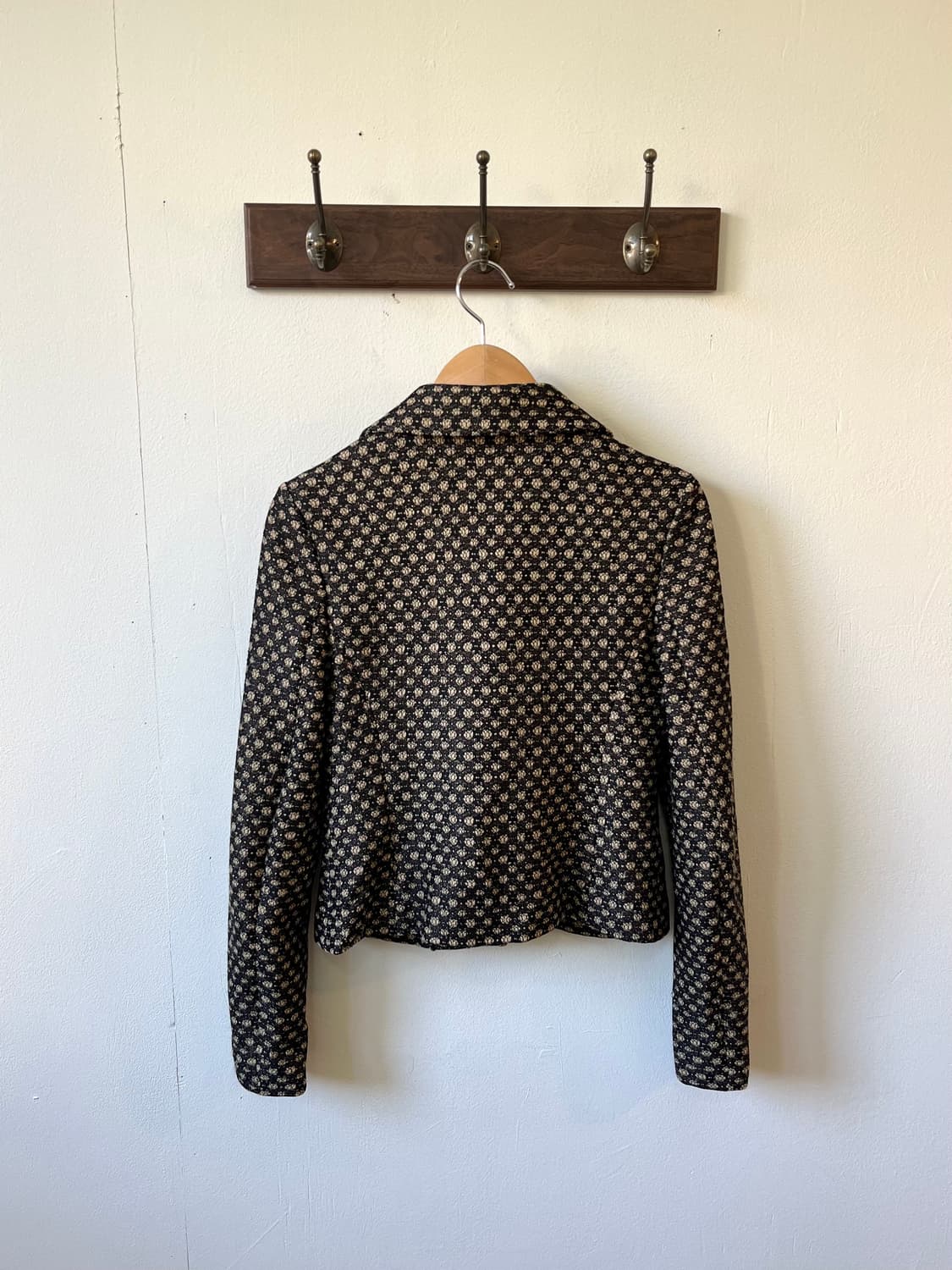 nanette lepore 도트 레더 트위드 자켓 상품이미지3