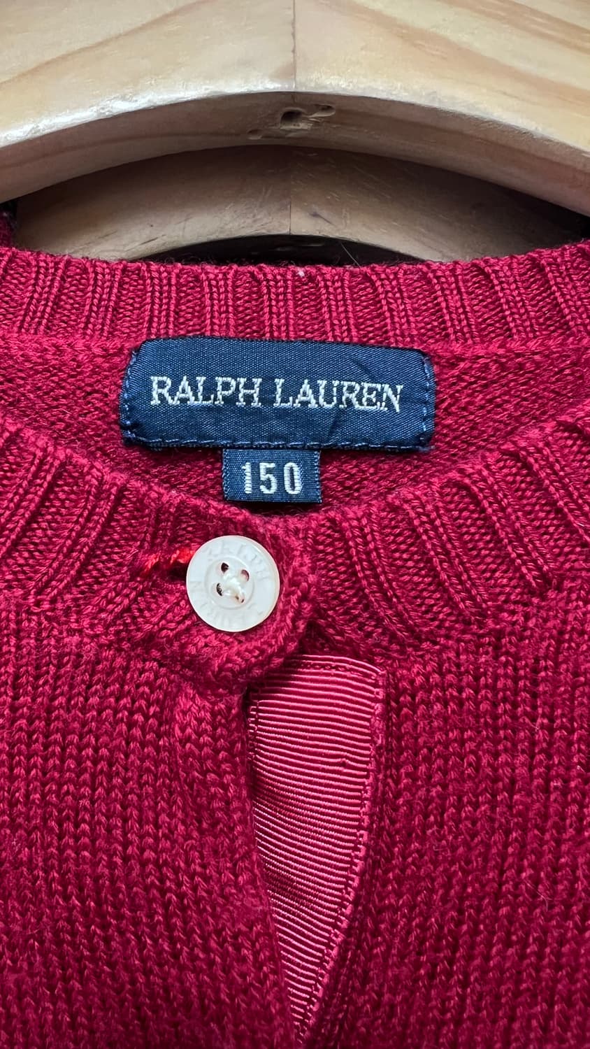 Polo Ralph Lauren 폴로 랄프로렌 레드 가디건  상품이미지2