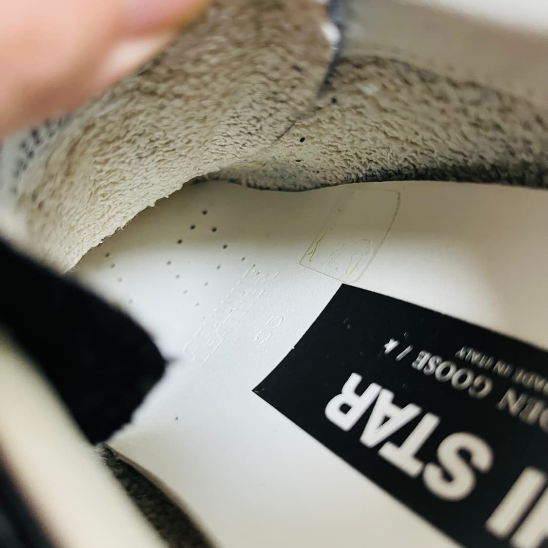 정품 35) 골든구스 하이스타 크로커 글리터 스니커즈 225~230 상품이미지6