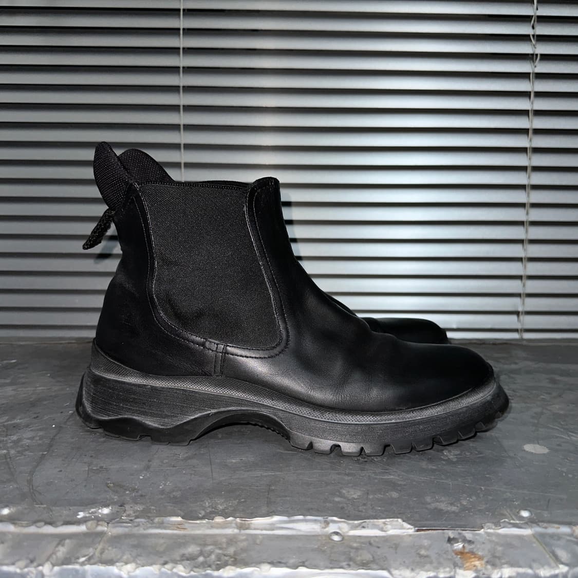 00s 프라다 스포츠 가죽 부츠 상품이미지5