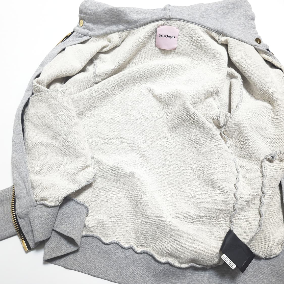 팜엔젤스 Maxi 풀집 후드 집업 자켓 그레이 상품이미지7