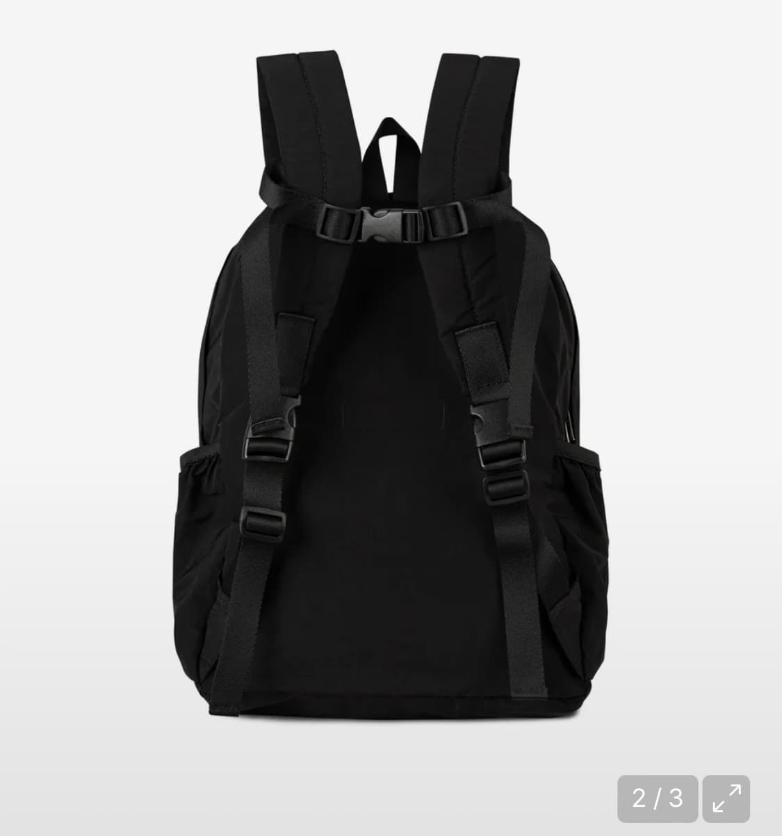 미세키 서울 로고 백팩 블랙 가방 상품이미지2