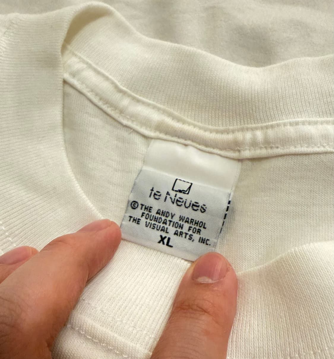 [XL] 빈티지 90’s 앤디워홀 Andy Warhol 아트 티셔츠 상품이미지4