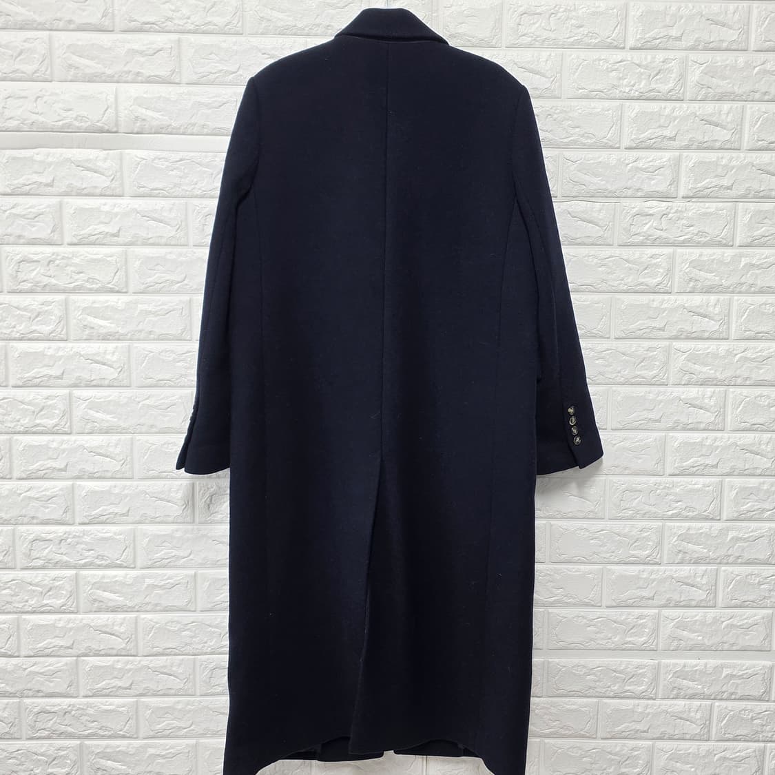 택포// 아떼 바네사브루노 네이비 롱 코트 M 상품이미지4