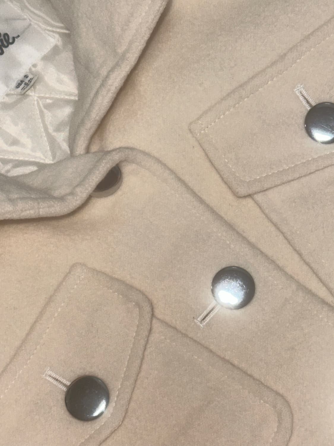 Barbie 퍼 카라 자켓 빈티지 y2k갸루 상품이미지5