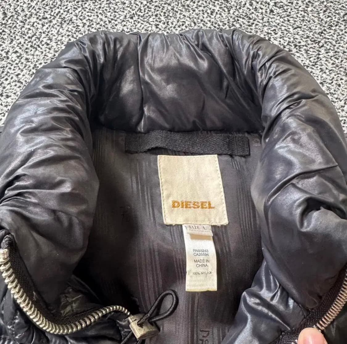 디젤 패딩 L 상품이미지2