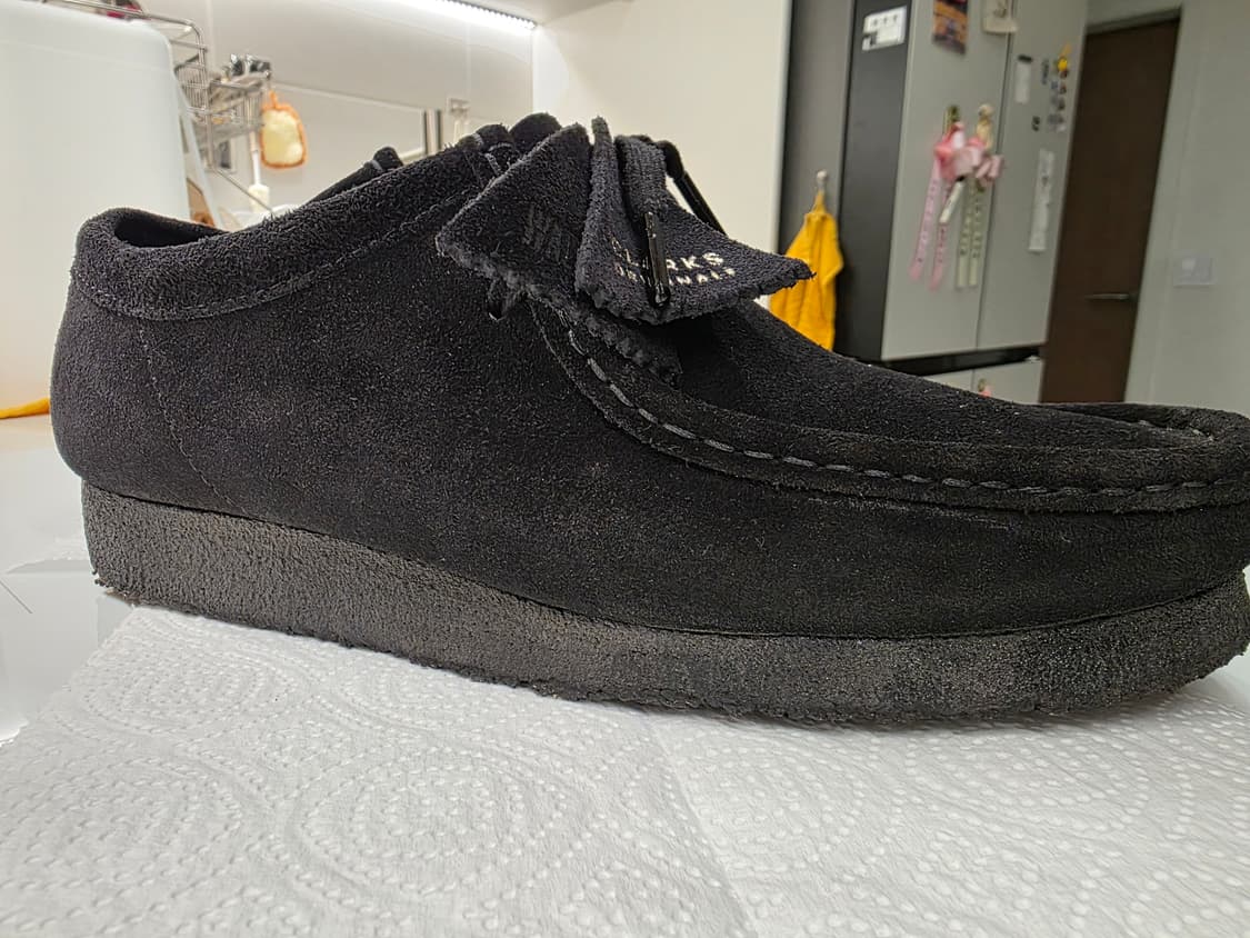 클락스 왈라비 스웨이드 블랙 265-270 상품이미지5