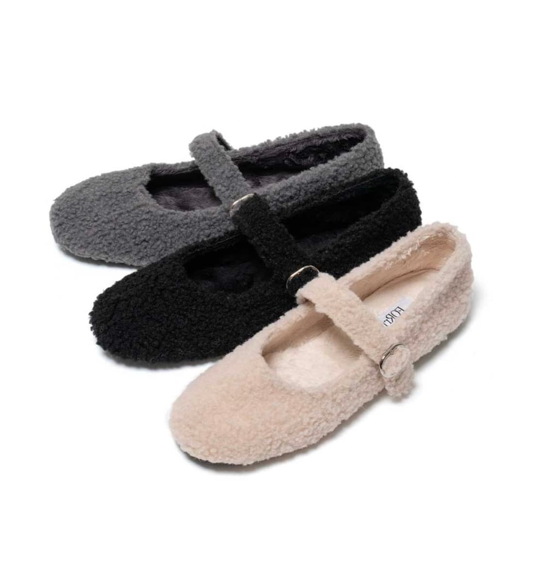 포른른 퍼 메리제인 아이보리 상품이미지2