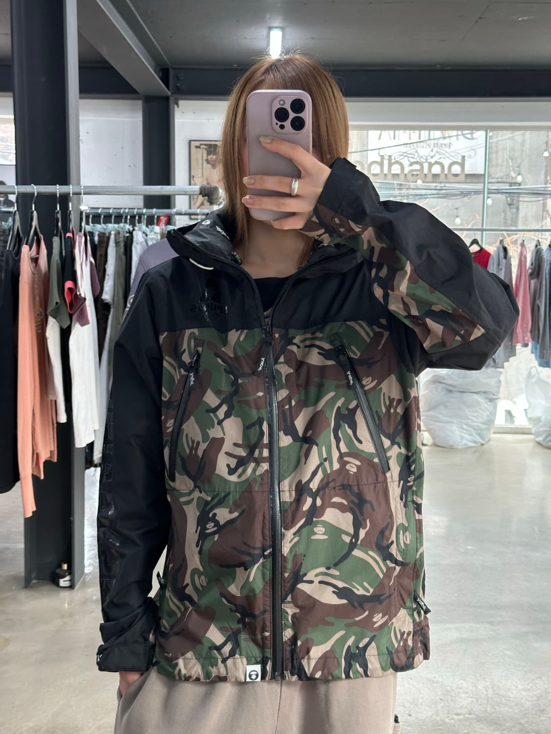 에이프 카모 라이트웨이트 윈드브레이커자켓 상품이미지5