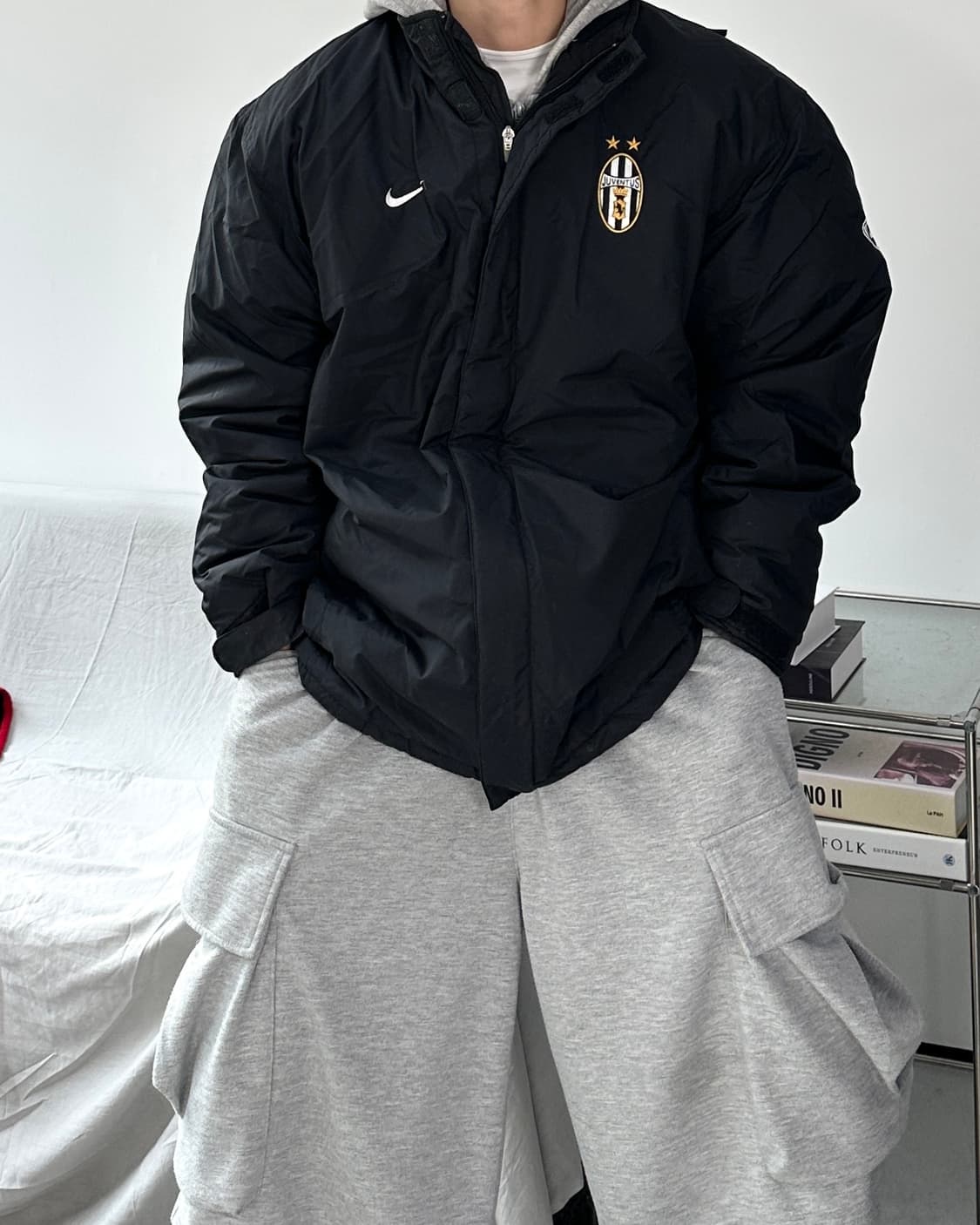 나이키 00s 유벤투스 퀄티드 점퍼 L 상품이미지1