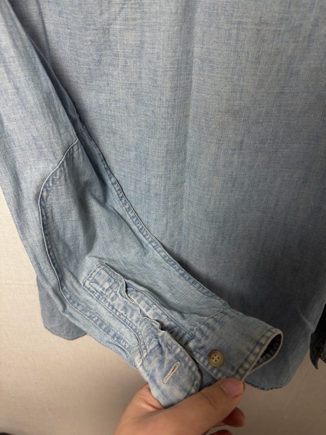 폴로 랄프로렌 웨스턴 데님 셔츠 S 상품이미지5