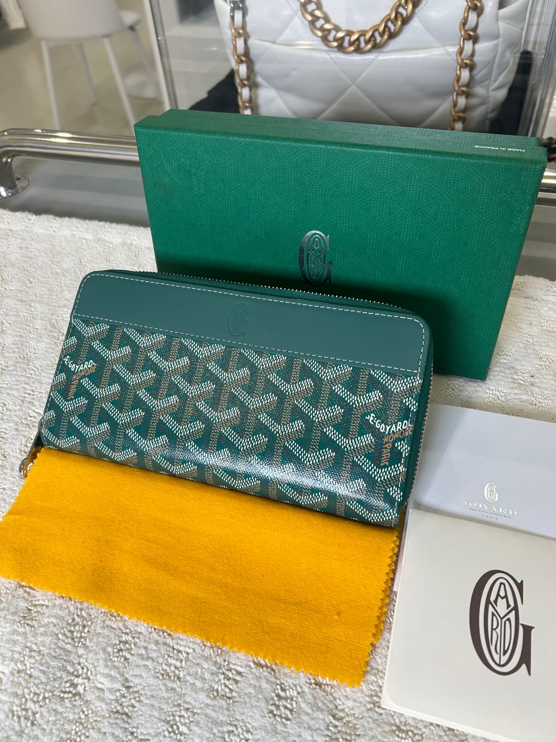 [정품/중고] 고야드 마티뇽 GM 장지갑 상품이미지1