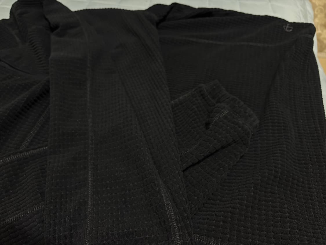 노메뉴얼 와플니트 블랙 새상품(네고불가)L 상품이미지5