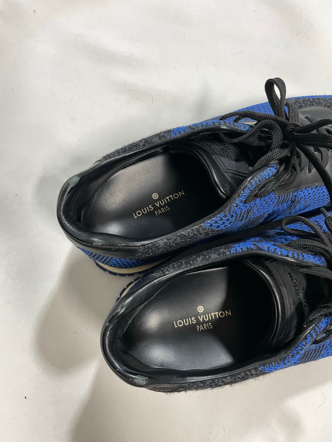 루이비통 런어웨이 다미에 블루 스니커즈  상품이미지4