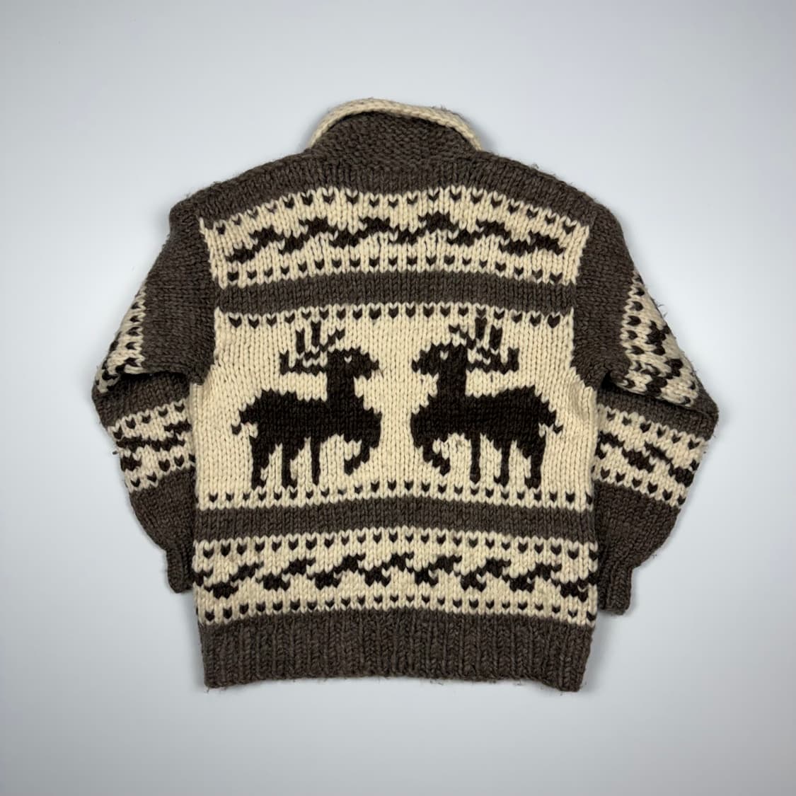 (100) 캐나다 빈티지 디어 코위찬 가디건 상품이미지2