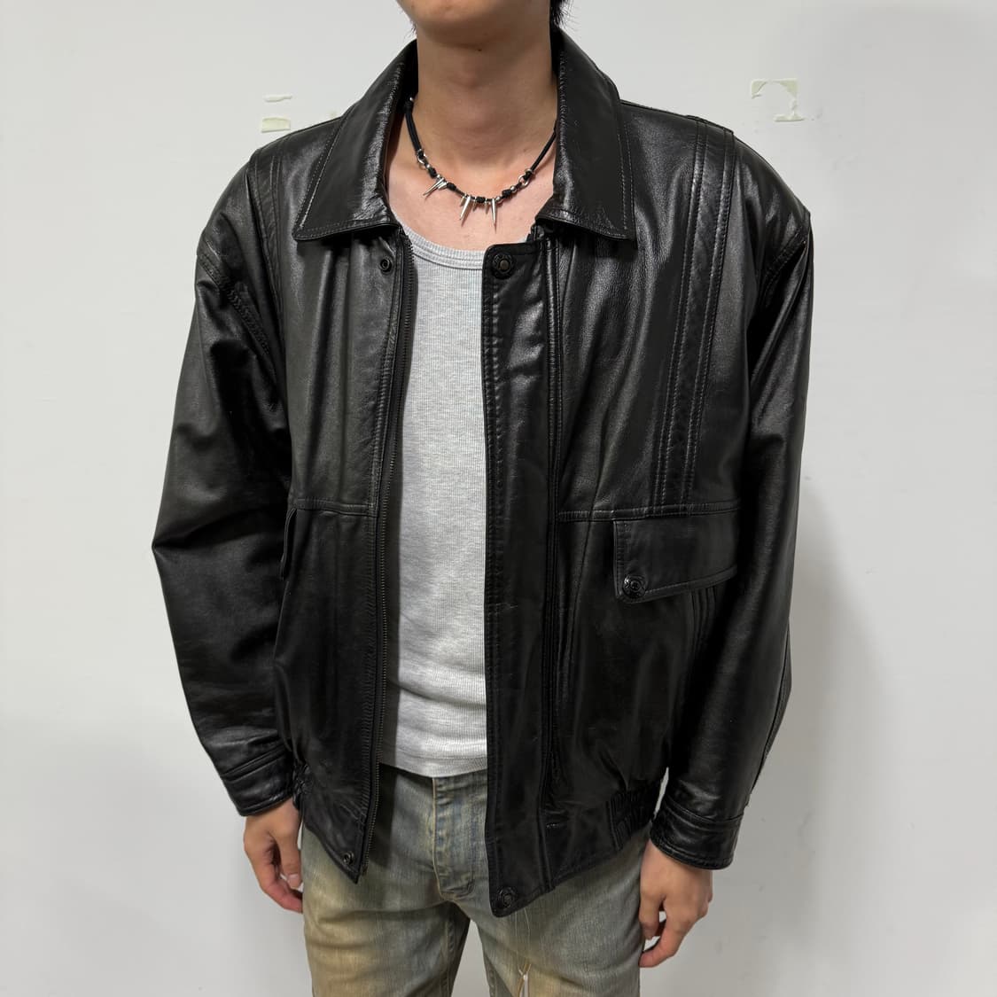 스파지오 A2 레더자켓  상품이미지4