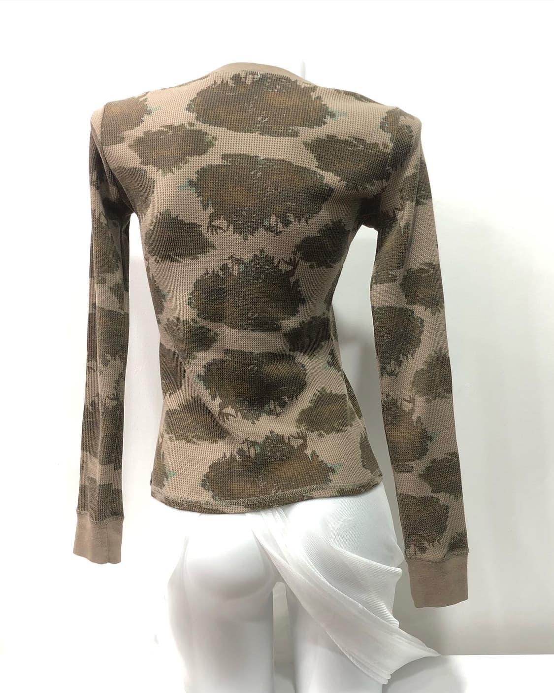 abstract pattern waffle long sleeve 총장 5 상품이미지2