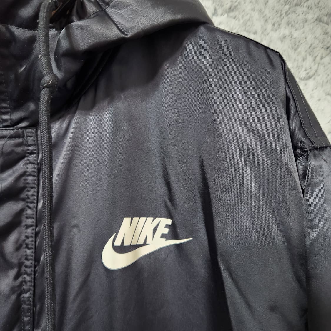 H331 [L] 나이키 빅로고 셰르파 벤치 코트 상품이미지4