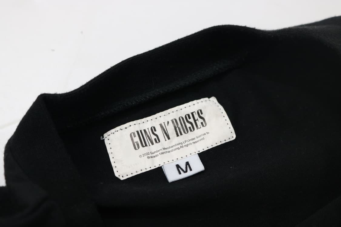건즈 앤 로지스 Guns N' Roses 브라바도 정품 락 티셔츠 (M) 상품이미지5