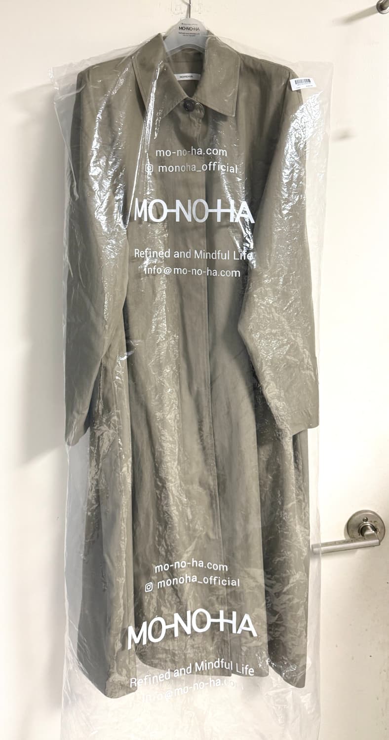 모노하 트렌치코트 얼바닉30 오라리 던스트 포터리 르메르 파사드패턴 상품이미지7