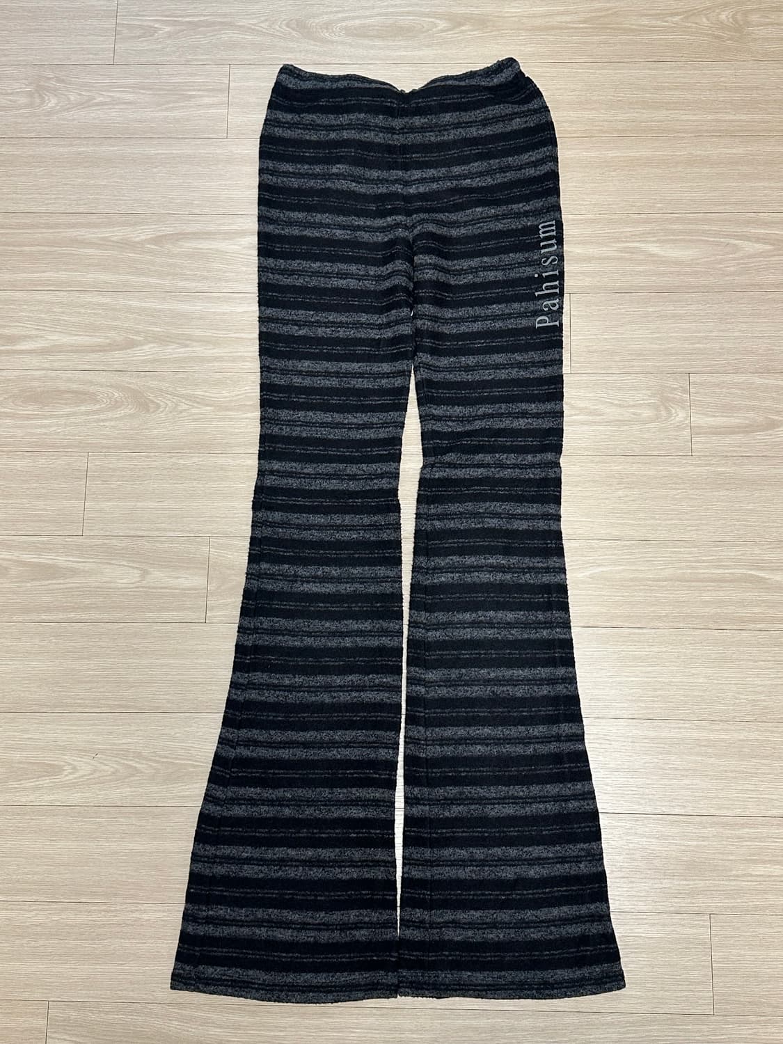 파히섬 스프라이트 슬림 밴딩팬츠 블랙 상품이미지1