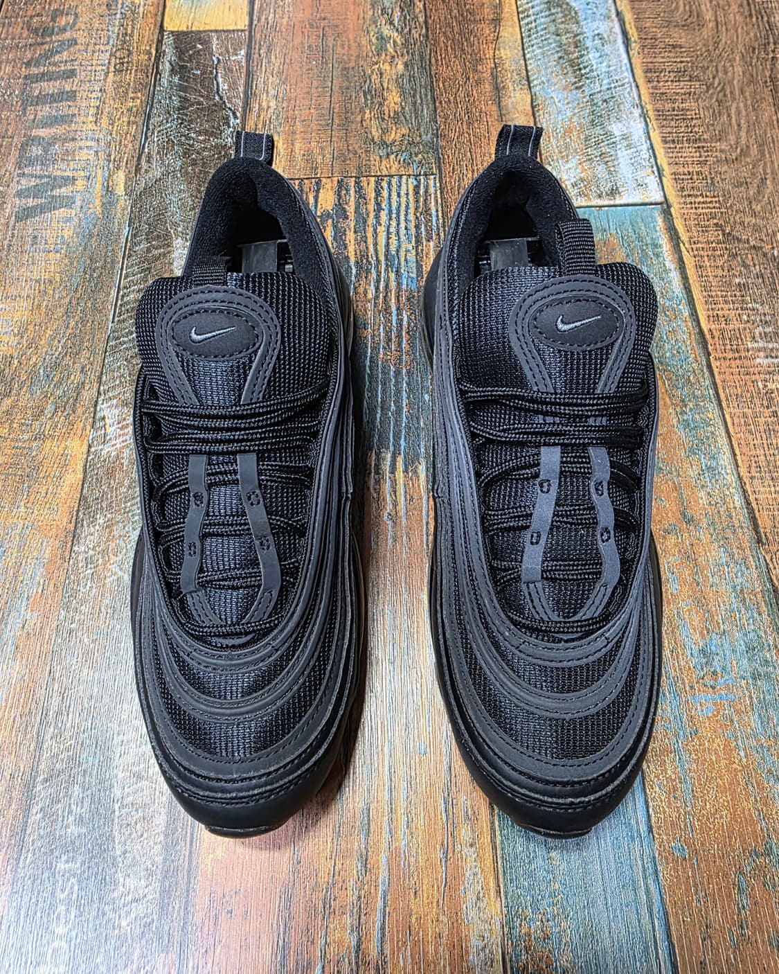 나이키 에어맥스 97 블랙 다크 그레이 / 6반 (235) 상품이미지4