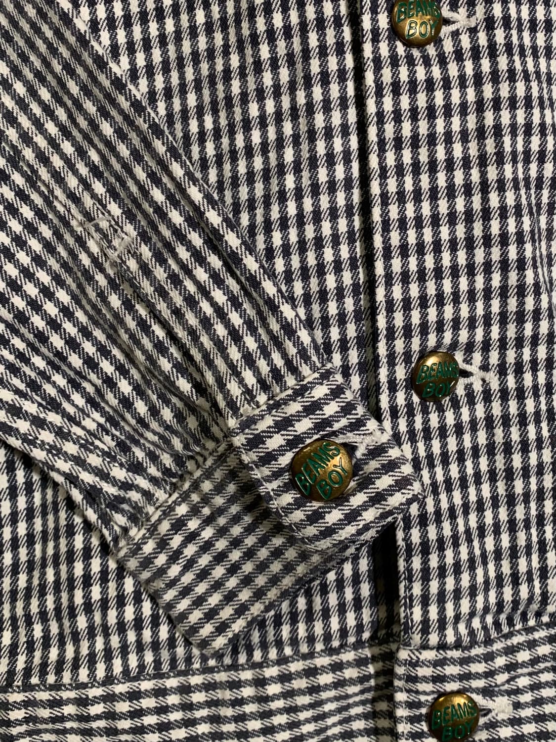 빔즈보이 깅엄체크 자켓 상품이미지2