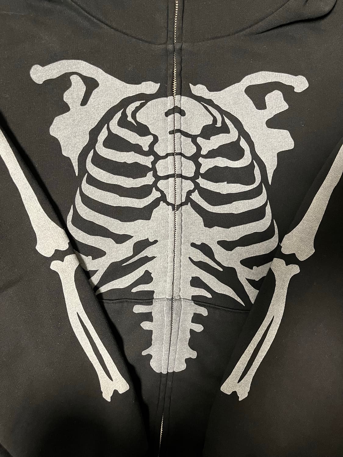 [XL] 베이프 스켈레톤 샤크후드 블랙 상품이미지4