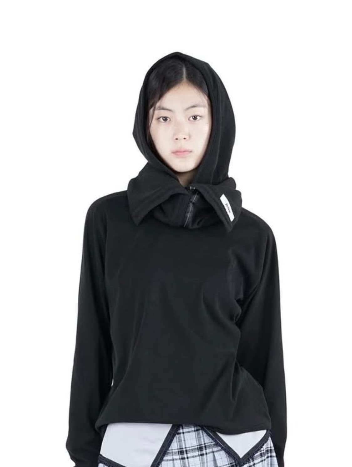 지초이 jichoi 25aw 바라클라바 블랙 상품이미지1