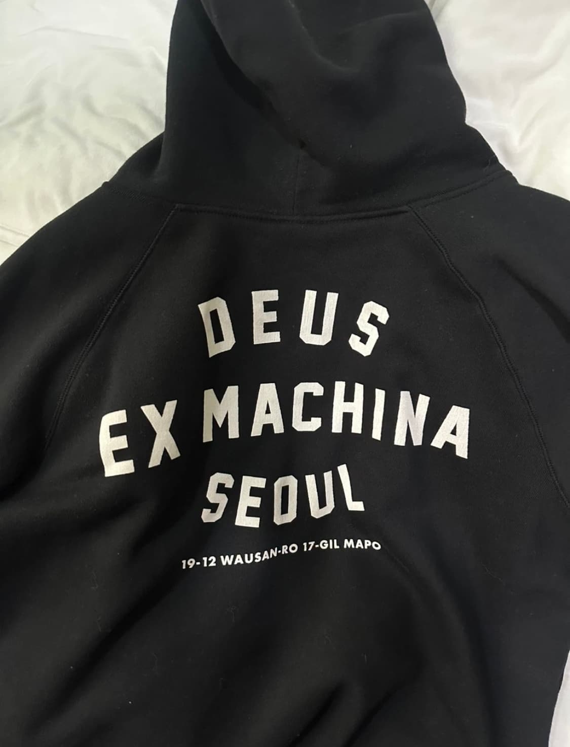 데우스 엑스 마키나 후드티 서울 L 블랙  상품이미지2