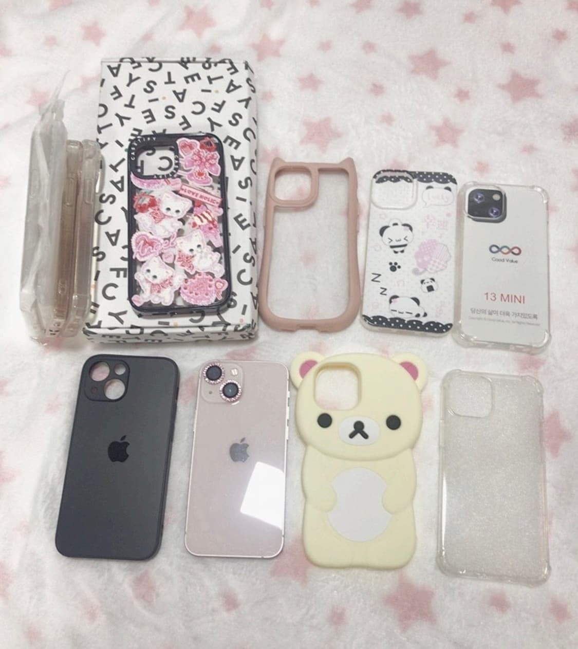 아이폰13미니 256g기가 핑크 + 새상품 케이스티파이 케이스 상품이미지1