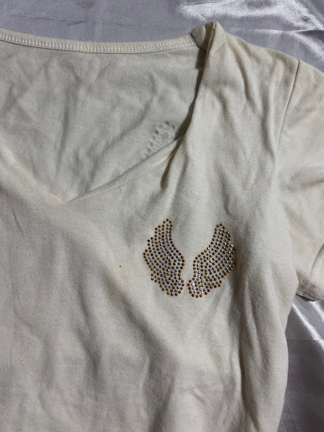 y2k wing cubic t-shirt 상품이미지4