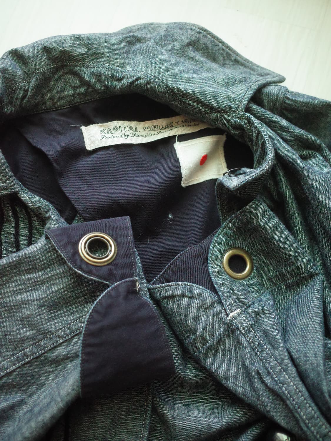 캐피탈 샴브레이 자켓 상품이미지9