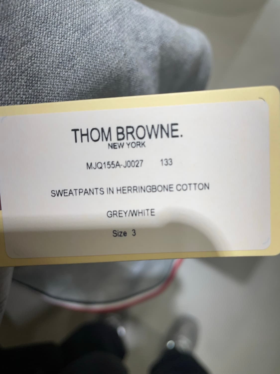 톰브라운 패턴 팬츠 상품이미지8