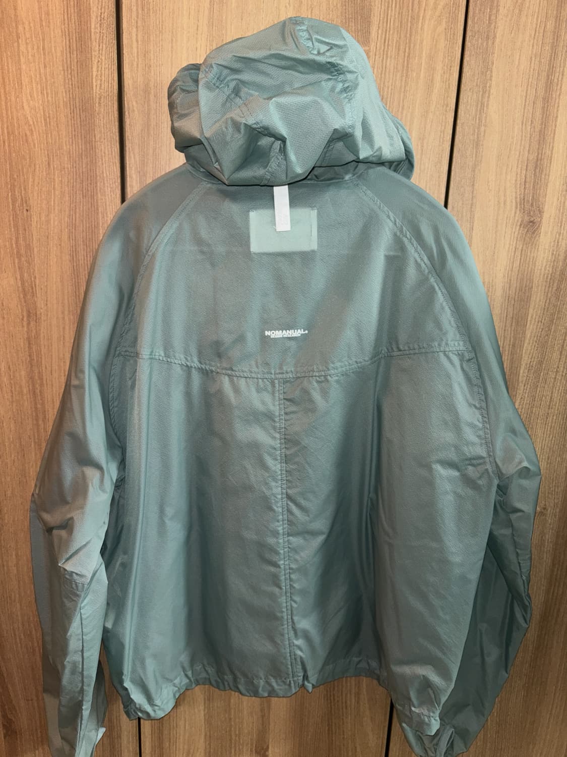 노매뉴얼 바람막이 AETHER NYLON JACKET - MARINA 상품이미지3