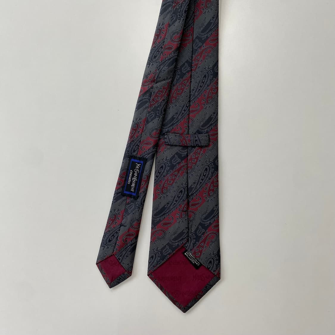 YSL 입생로랑 명품 정품 넥타이 8.2cm 상품이미지3